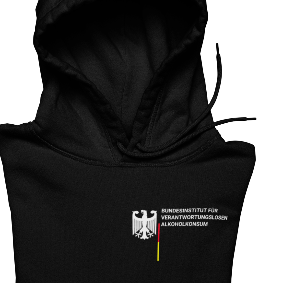 Bundesinstitut Alkoholkonsum Brustprint |Unisex Hoodie