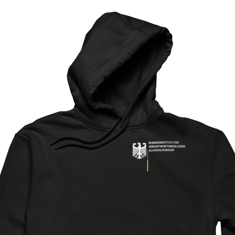 Bundesinstitut Alkoholkonsum Brustprint |Unisex Hoodie