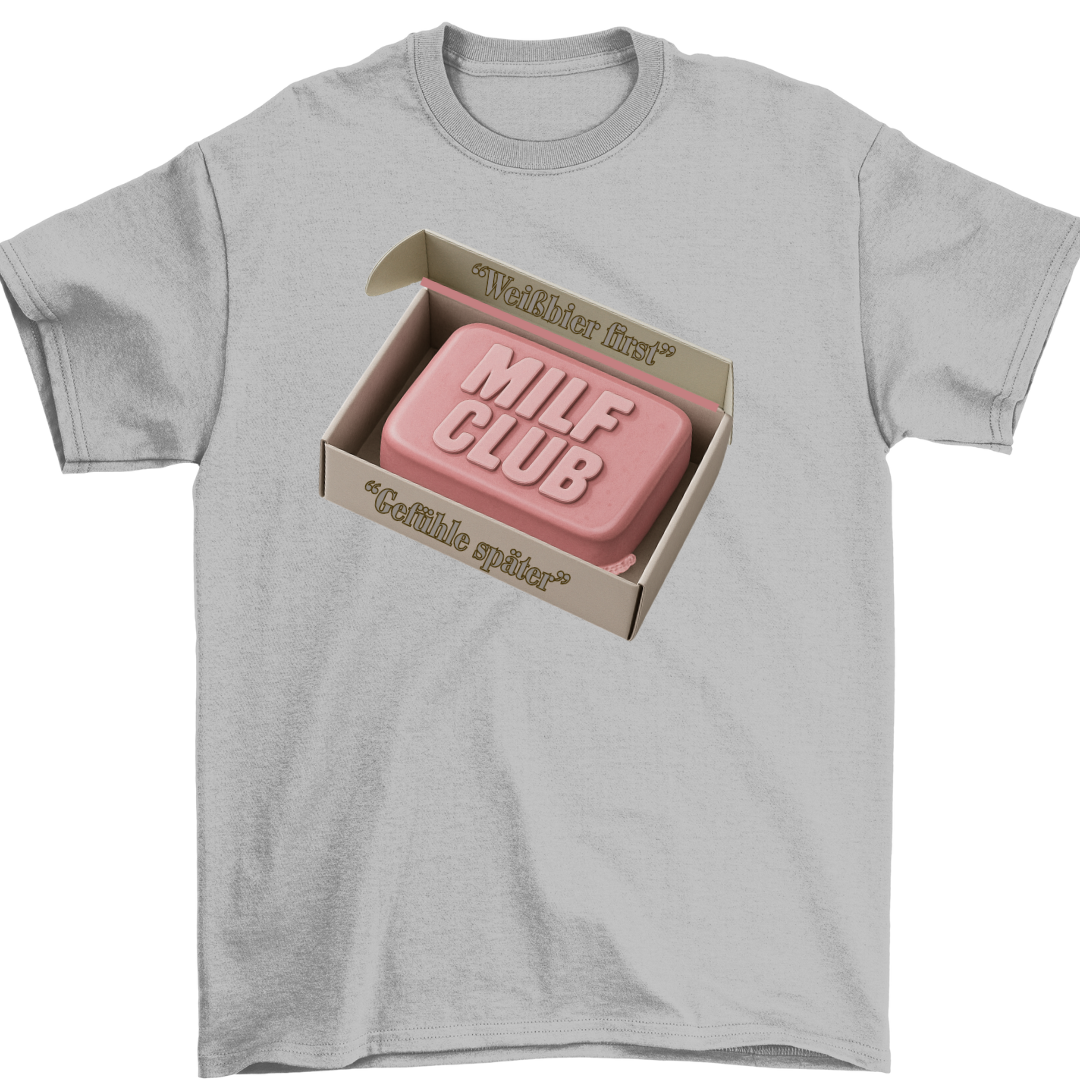 Milf-Club Weißbier First | Unisex Shirt