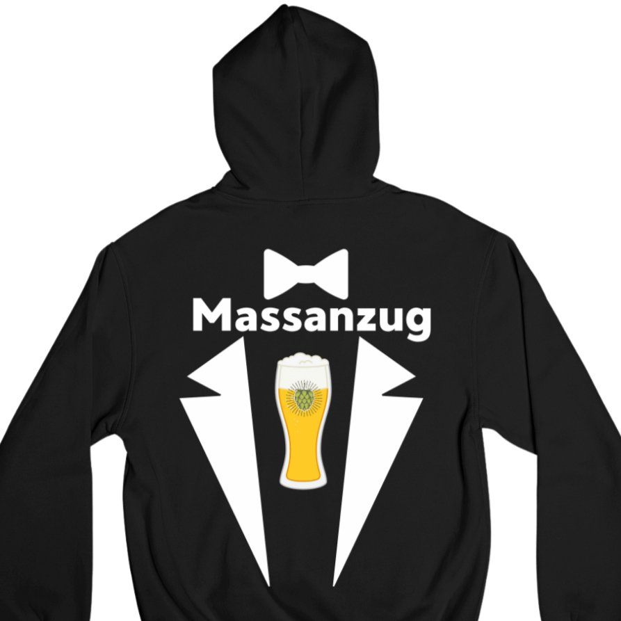 Massanzug Backprint | Unisex Hoodie