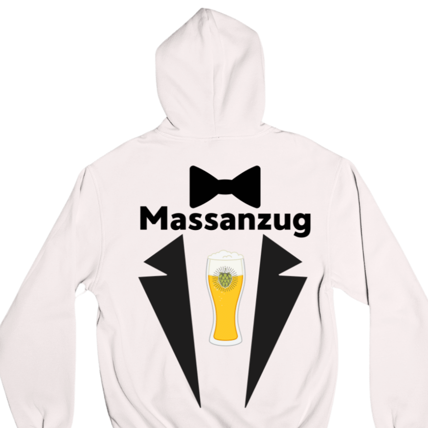 Massanzug Backprint | Unisex Hoodie