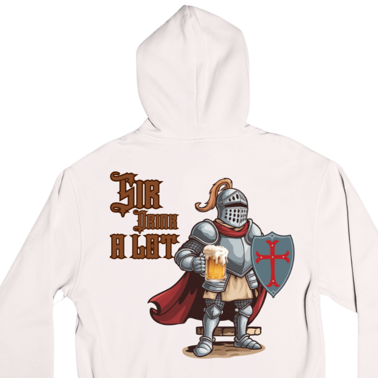 Sir Drink A Lot Backprint | Hoodie