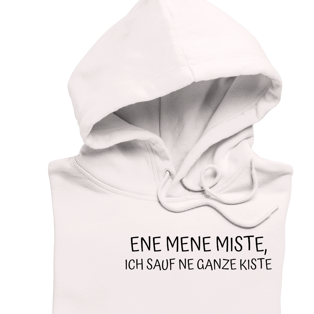 Ene Mene Miste Brustprint | Unisex Hoodie
