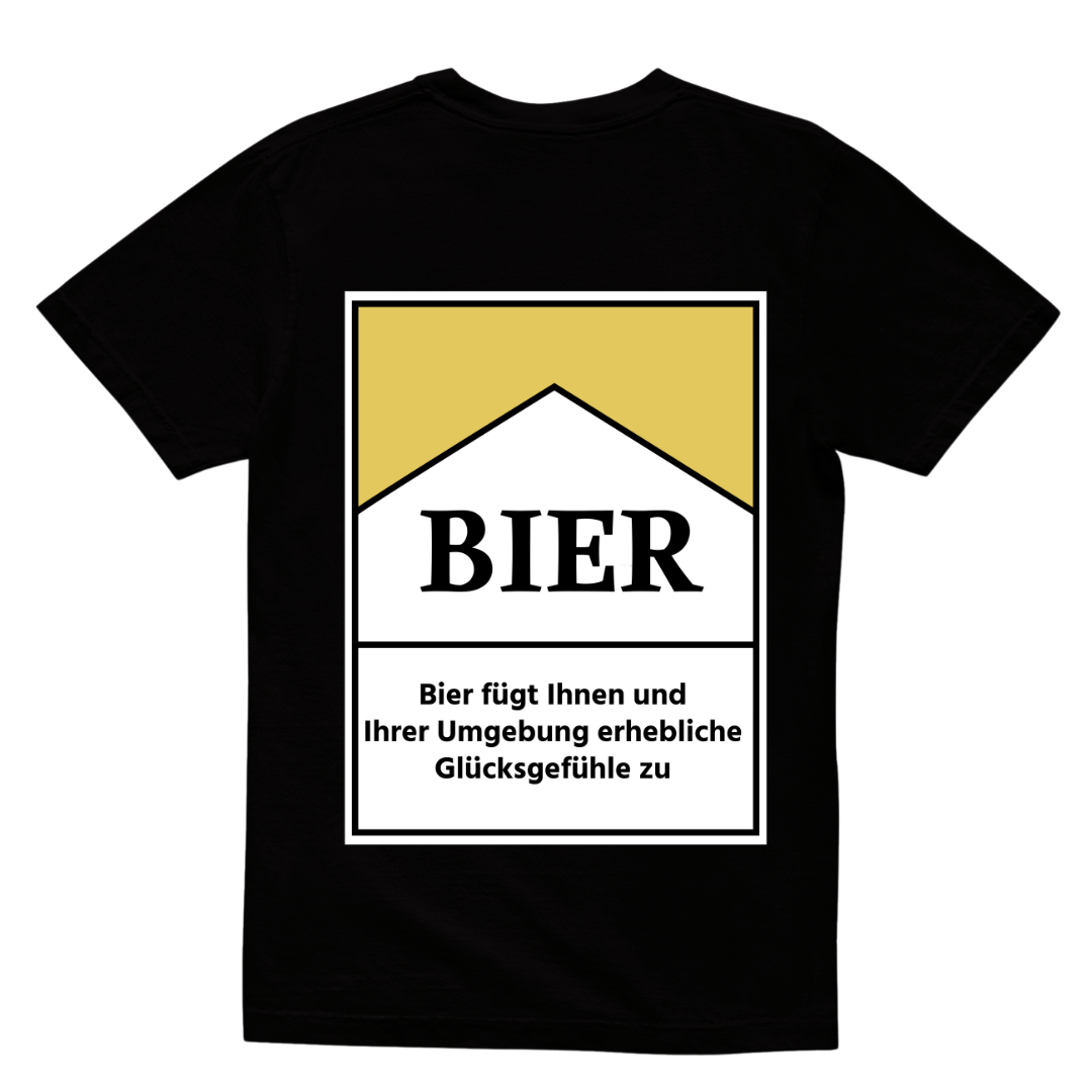 "Bier" Backprint | Unisex Shirt