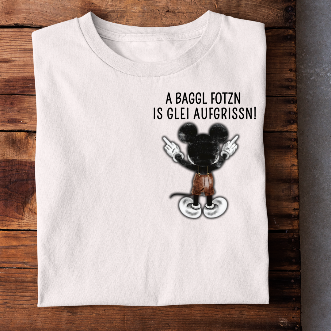 A BAGGL FOTZN Brustprint | Unisex Shirt