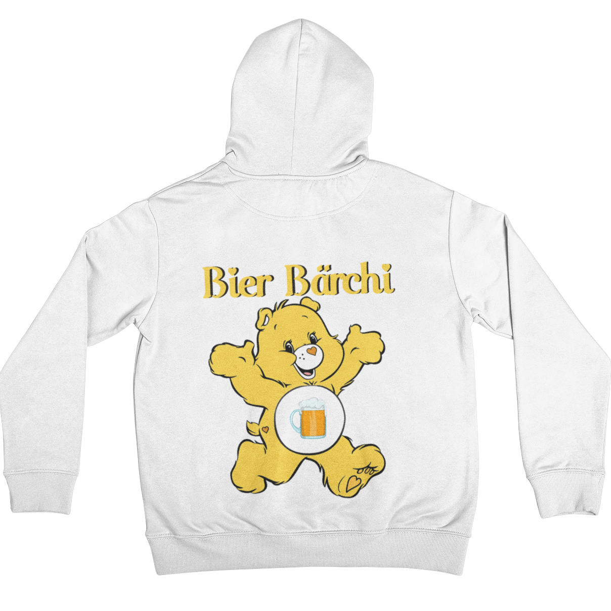 Bier Bärchi Backprint | Unisex Hoodie