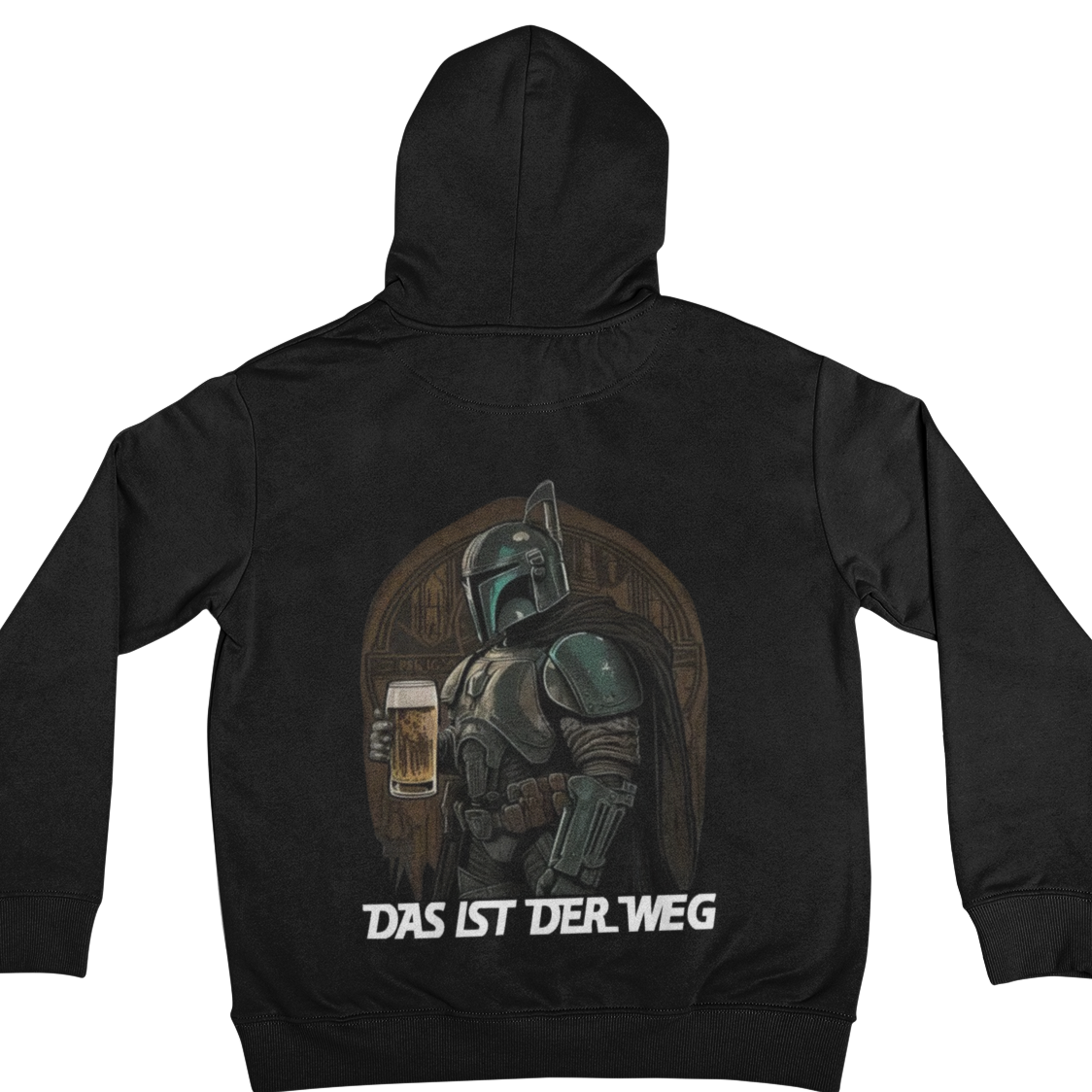 Das ist der Weg Backprint | Unisex Hoodie