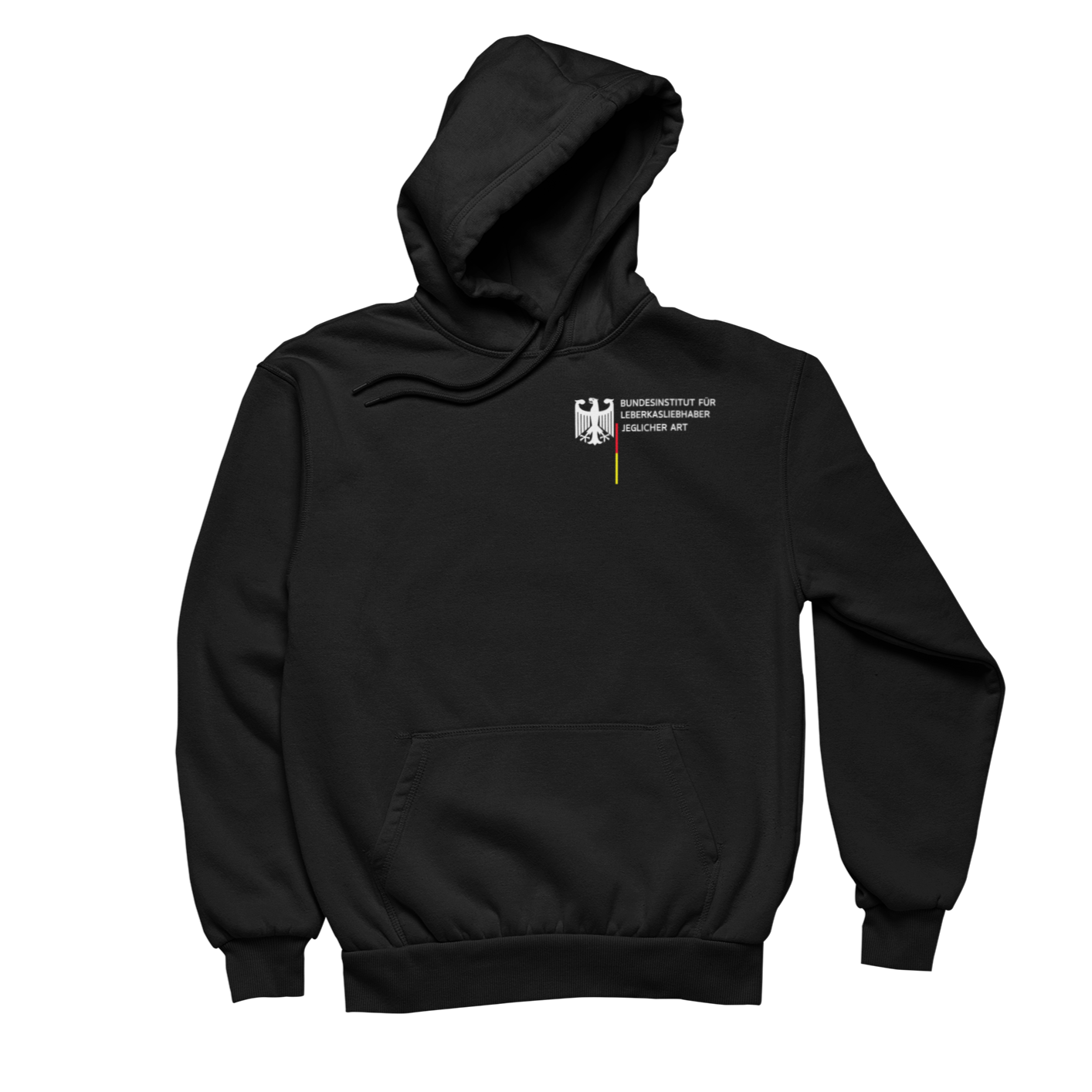 Bundesinstitut für Leberkasliebhaber Brustprint | Unisex Hoodie