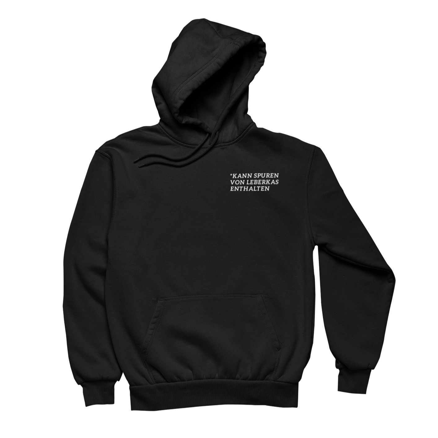 Spuren von Leberkas Brustprint | Unisex Hoodie