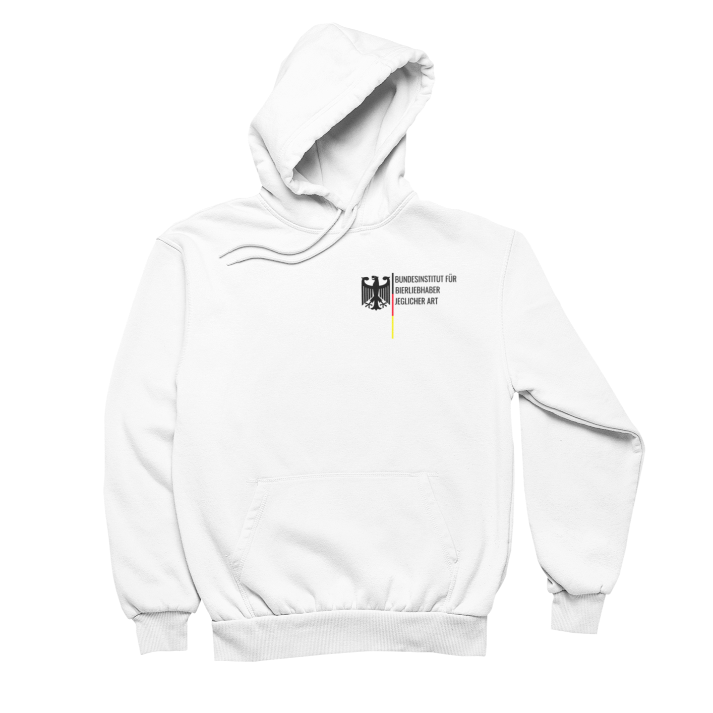 Bundesinstitut für Bierliebhaber Brustprint |Unisex Hoodie