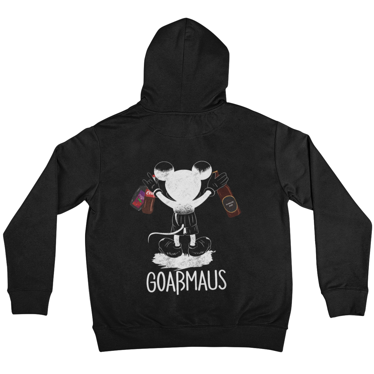 Goaßmaus Backprint | Unisex Hoodie