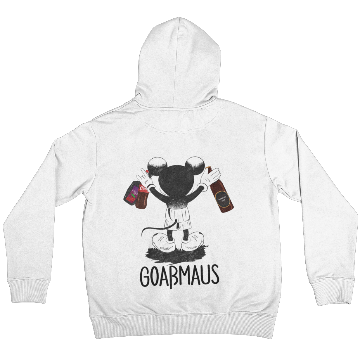 Goaßmaus Backprint | Unisex Hoodie