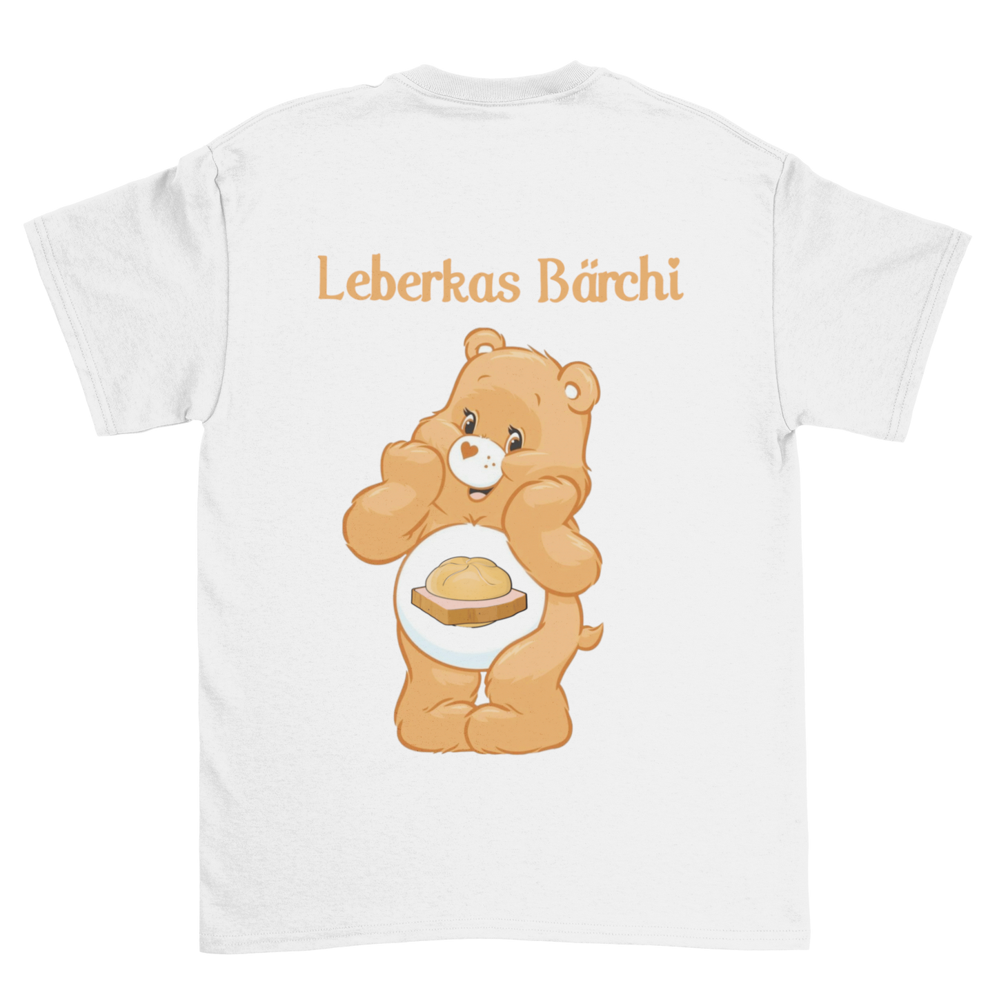 Leberkas Bärchi Backprint | Unisex Shirt