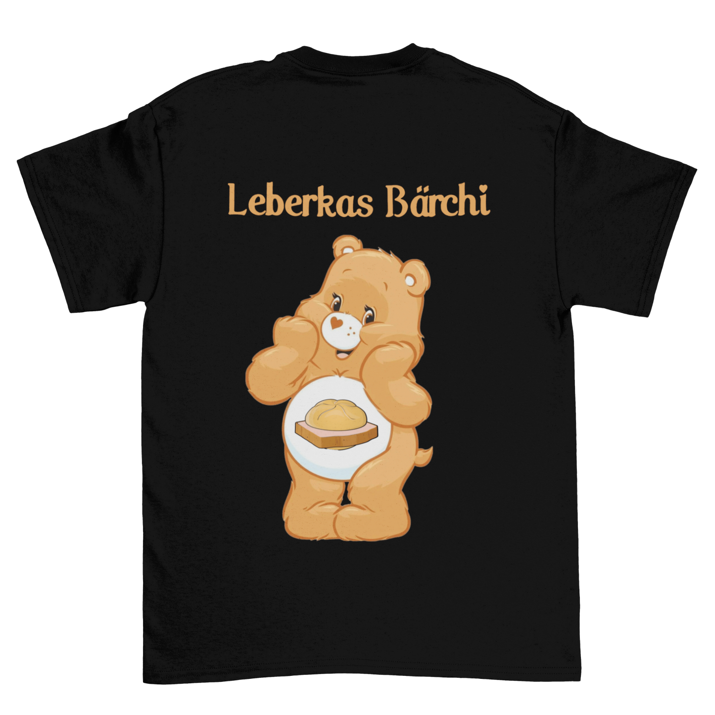 Leberkas Bärchi Backprint | Unisex Shirt