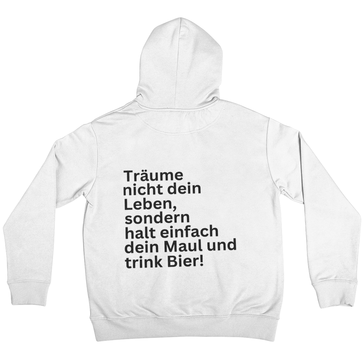 Träume nicht! Backprint | Unisex Hoodie