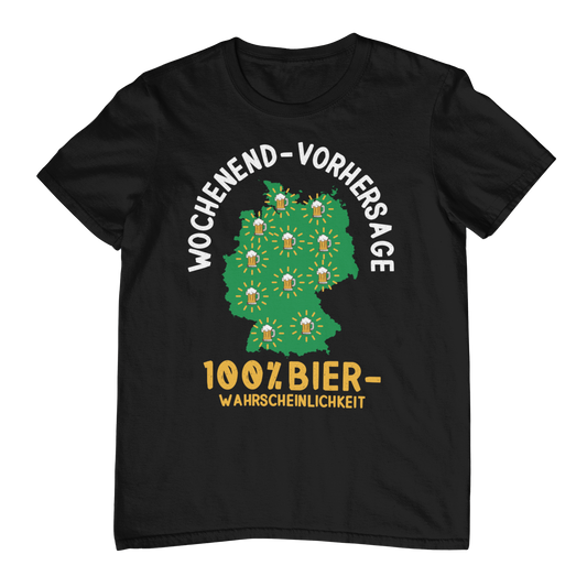 100% Bierwahrscheinlichkeit - Unisex Shirt