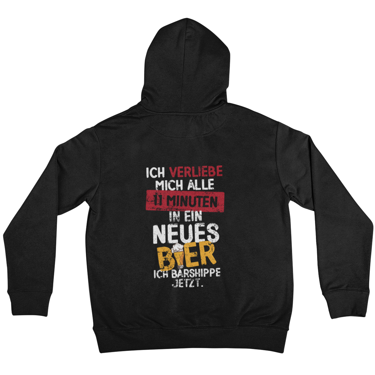 Ich barshippe Backprint | Unisex Hoodie