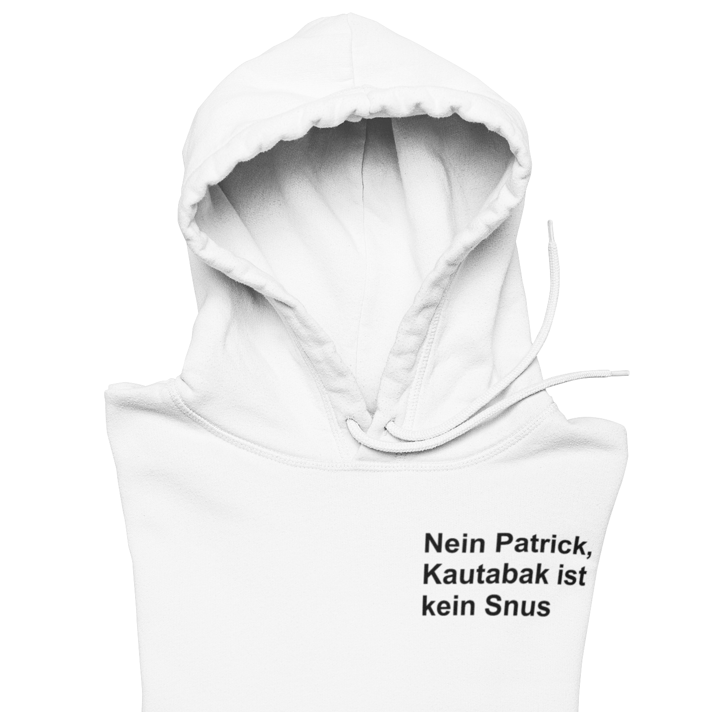 Nein Patrick | Brustpring Unisex Hoodie