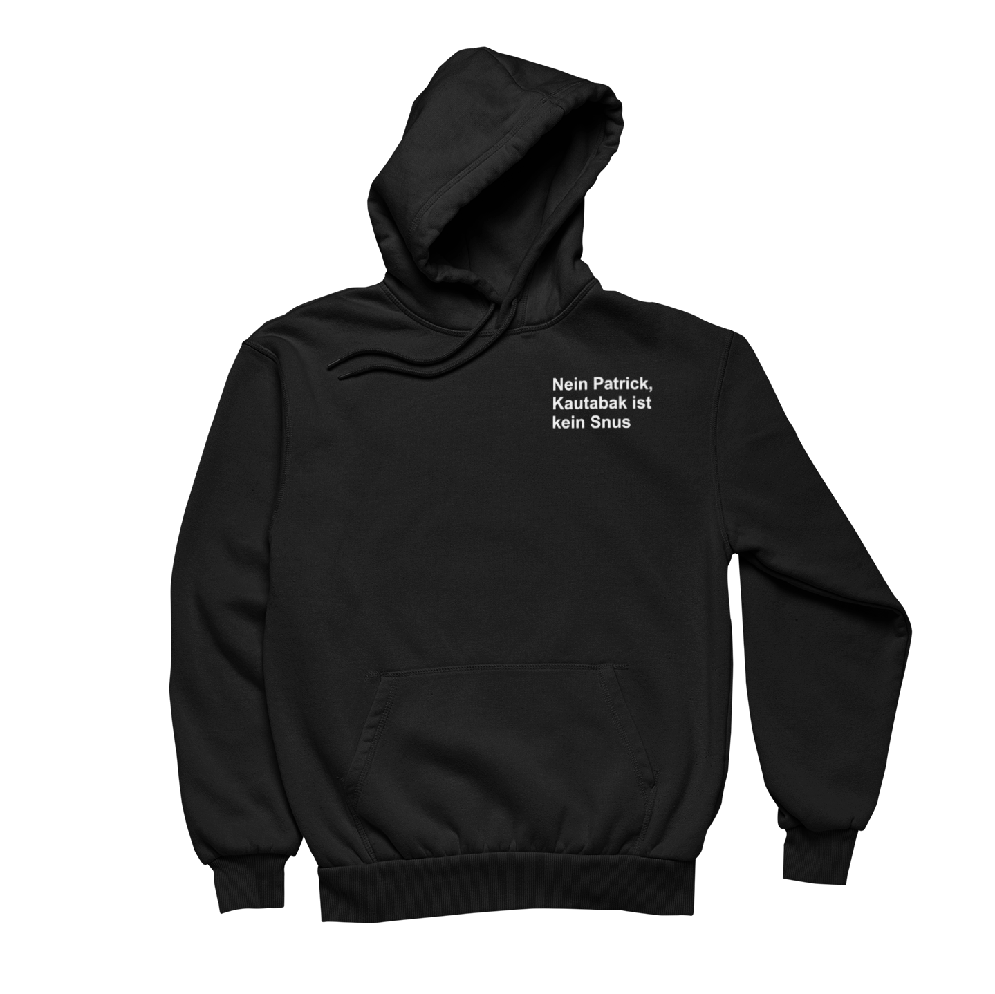 Nein Patrick | Brustpring Unisex Hoodie