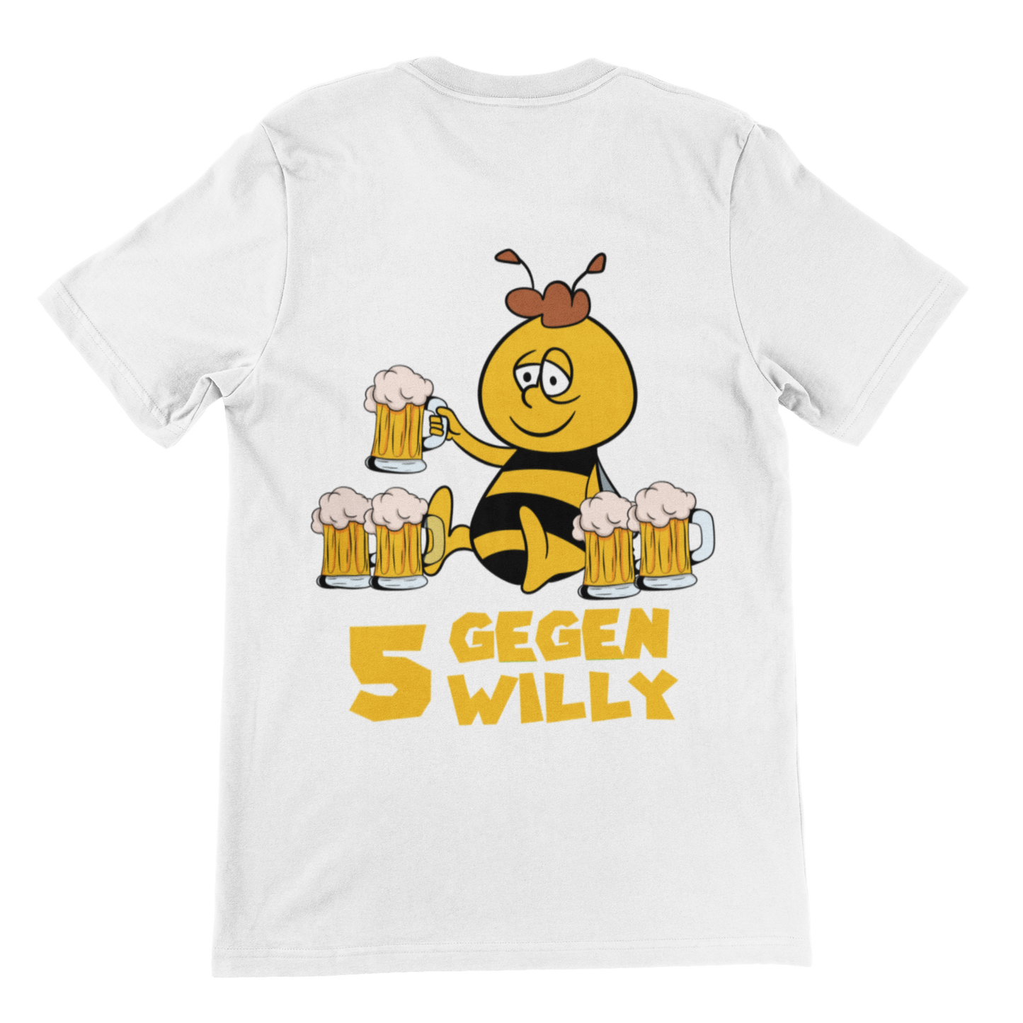 5 gegen Willy  Backprint |  Unisex Shirt