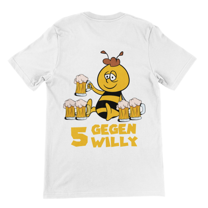 5 gegen Willy  Backprint |  Unisex Shirt