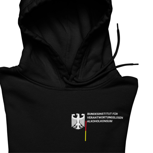 Bundesinstitut Alkoholkonsum Brustprint |Unisex Hoodie
