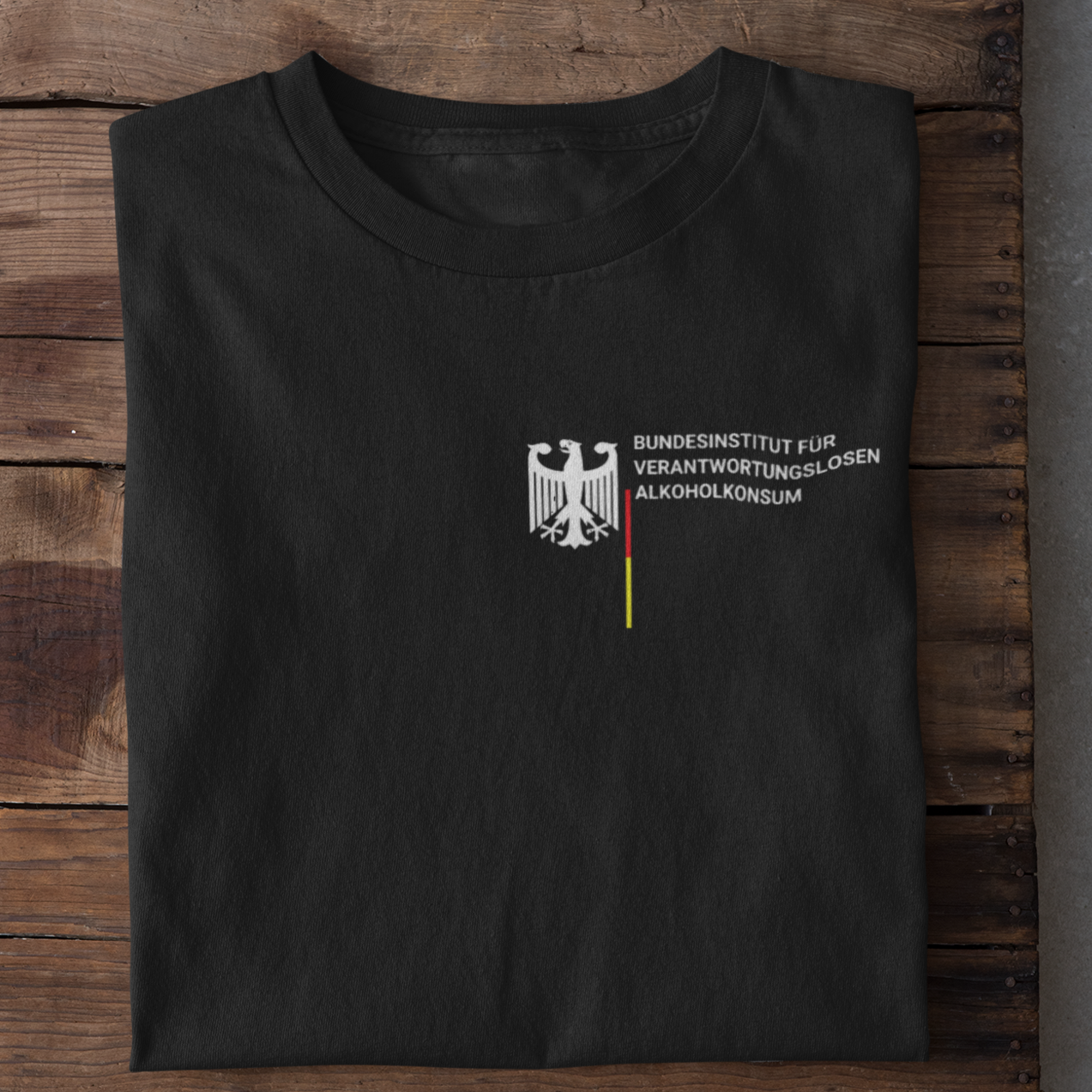 Bundesinstitut Alkoholkonsum  Brustprint | Unisex Shirt
