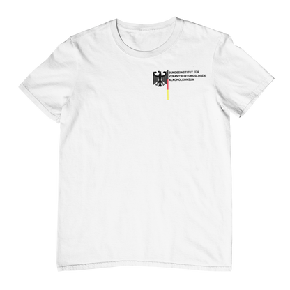 Bundesinstitut Alkoholkonsum  Brustprint | Unisex Shirt
