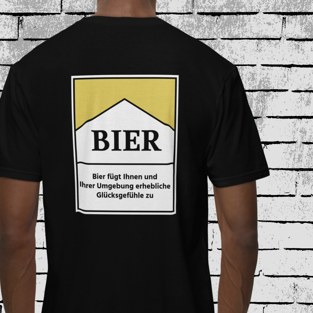 "Bier" Backprint |  Unisex Shirt