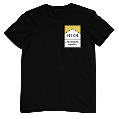 "Bier" Brustprint |  Unisex Shirt