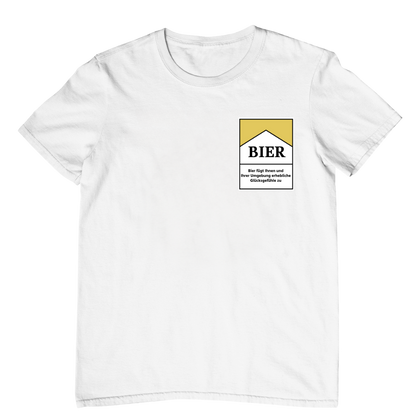 "Bier" Brustprint |  Unisex Shirt
