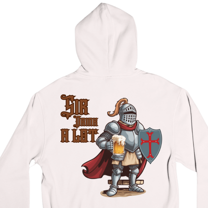 Sir Drink A Lot  Backprint | Hoodie