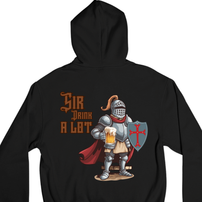 Sir Drink A Lot  Backprint | Hoodie