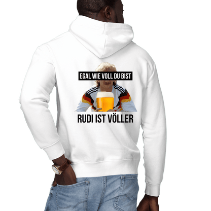 Rudi ist Völler Backprint | Unisex Hoodie