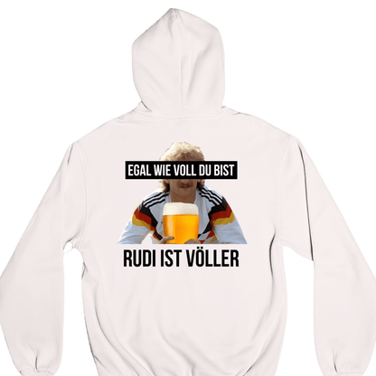 Rudi ist Völler Backprint | Unisex Hoodie