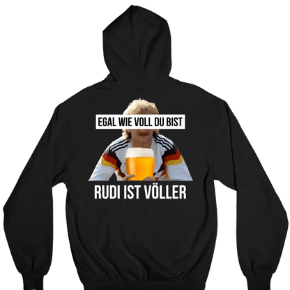 Rudi ist Völler Backprint | Unisex Hoodie