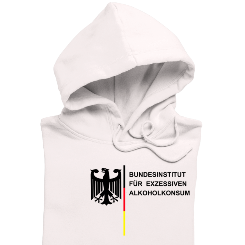 Bundesinstitut Exzessiver Alkoholkonsum Brustprint | Unisex Hoodie