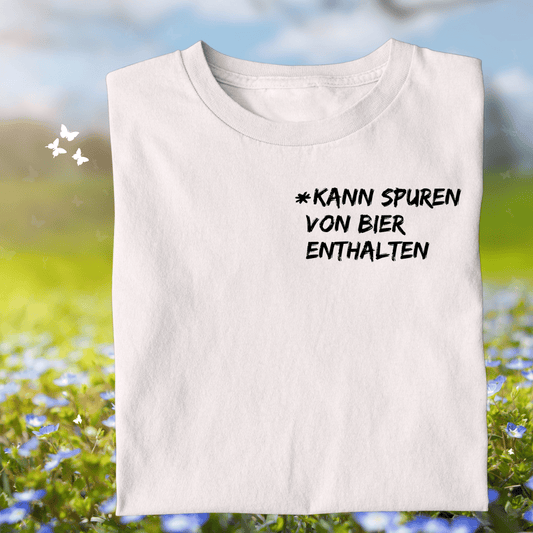 Kann Spuren  Brustprint  | Unisex  Shirt
