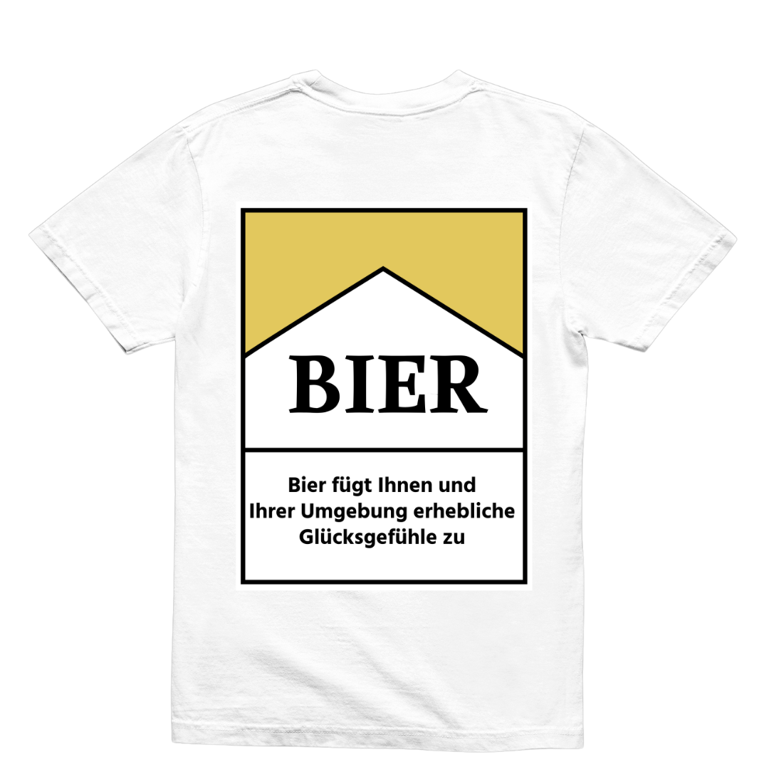 "Bier" Backprint |  Unisex Shirt