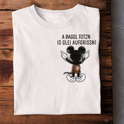 A BAGGL FOTZN  Brustprint |  Unisex Shirt