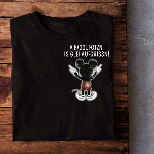A BAGGL FOTZN  Brustprint |  Unisex Shirt