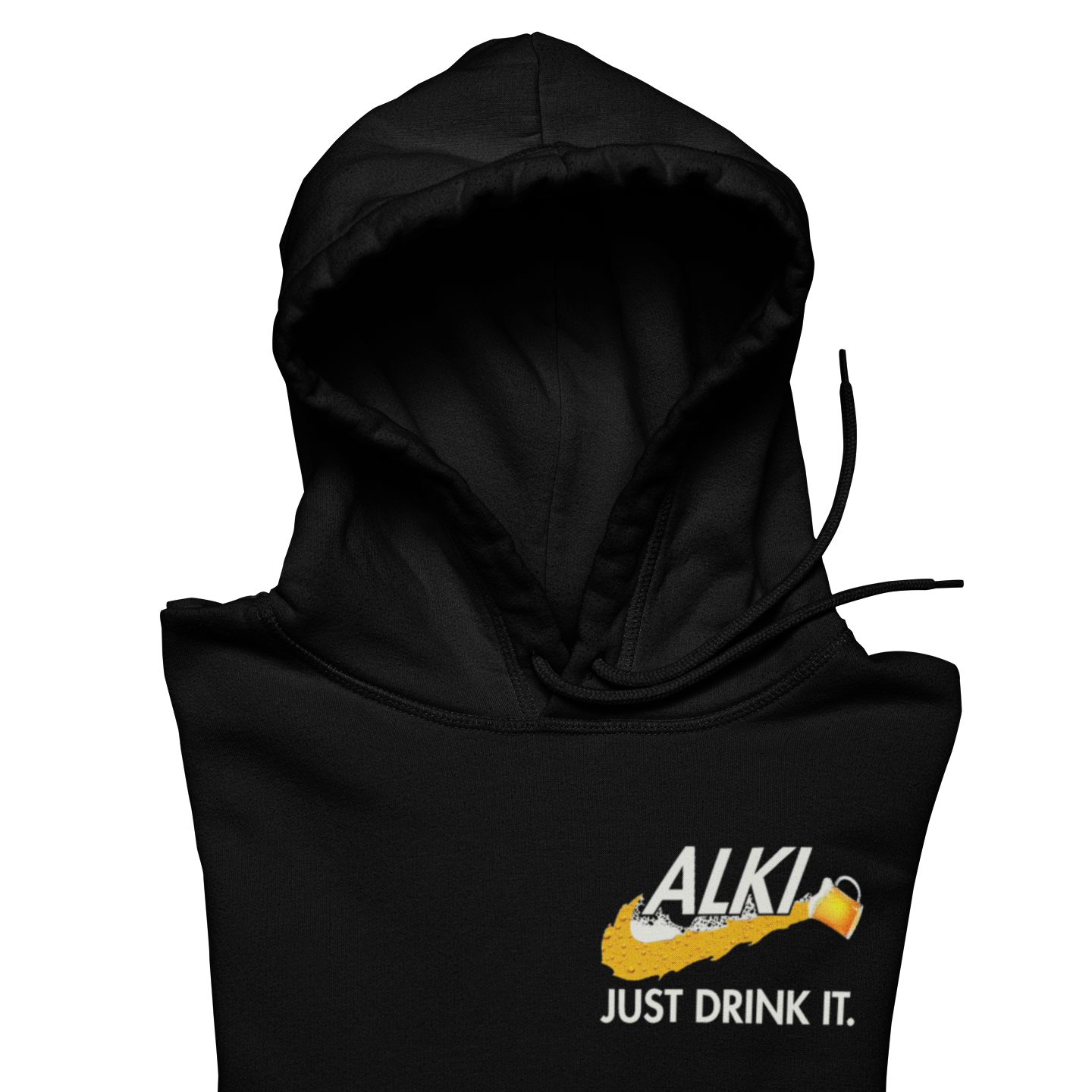 Just drink it  Brustprint | Unisex Hoodie