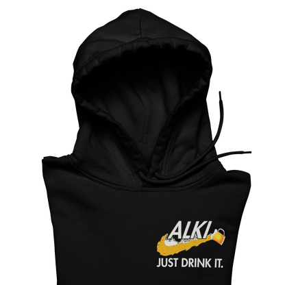 Just drink it  Brustprint | Unisex Hoodie