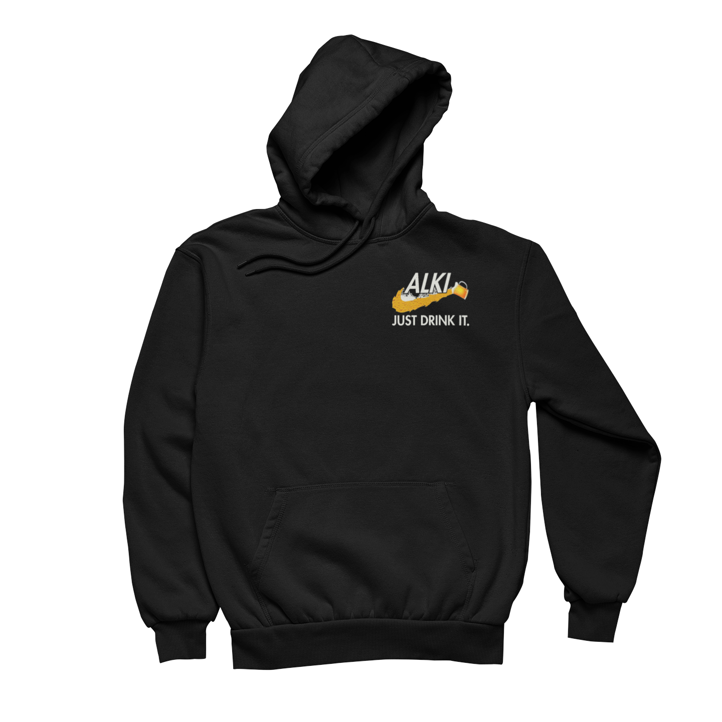 Just drink it  Brustprint | Unisex Hoodie