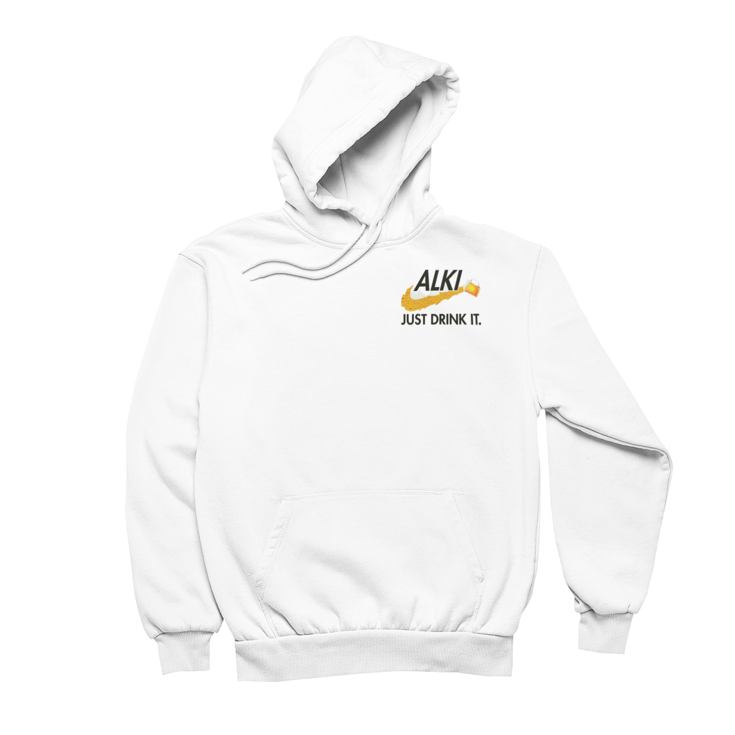 Just drink it  Brustprint | Unisex Hoodie