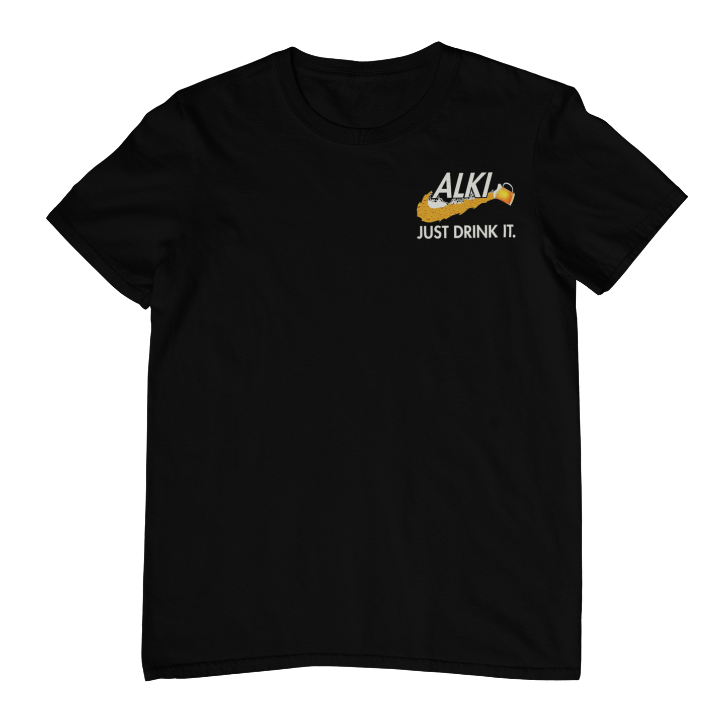 Just drink it   Brustprint | Unisex Shirt