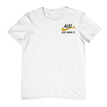 Just drink it   Brustprint | Unisex Shirt
