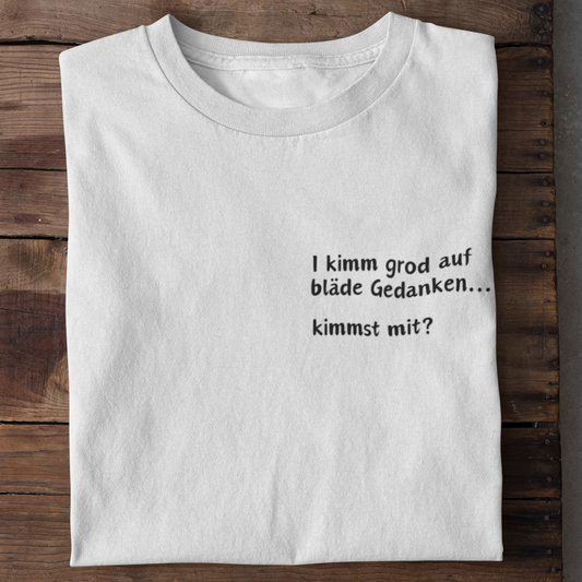 Bläde Gedanken Brustprint | Unisex Shirt