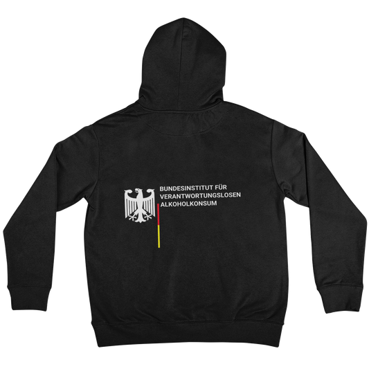 Bundesinstitut Alkoholkonsum   Backprint | Unisex Hoodie