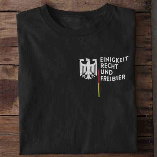 Recht & Freibier Brustprint |  Unisex Shirt
